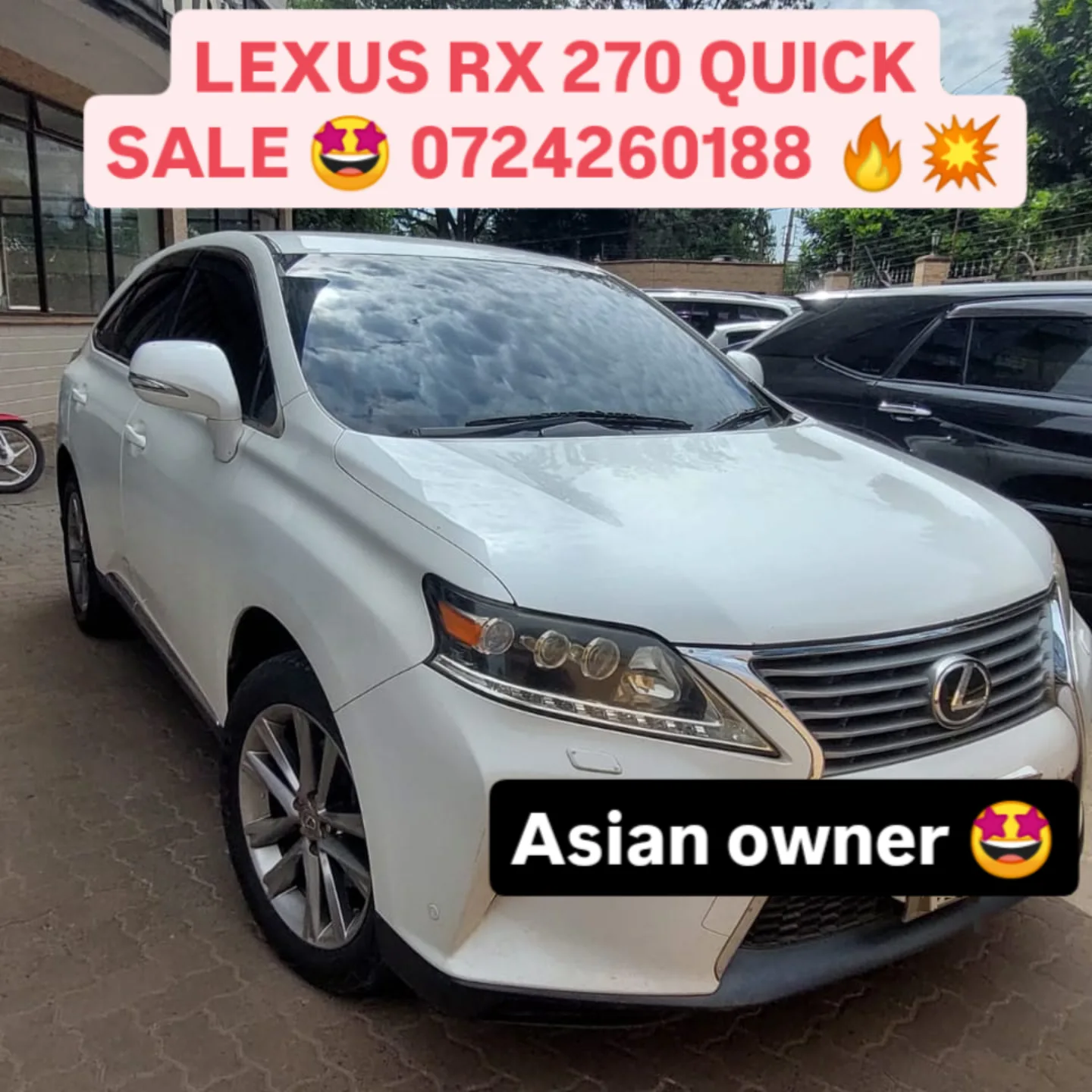 Lexus Rx-270 Asian owner owned QUICK SALE You Pay 30% Deposit Hire purchase installments UpTo 70% financing/finance NO CRB STATUS CHECK Trade in OK as New