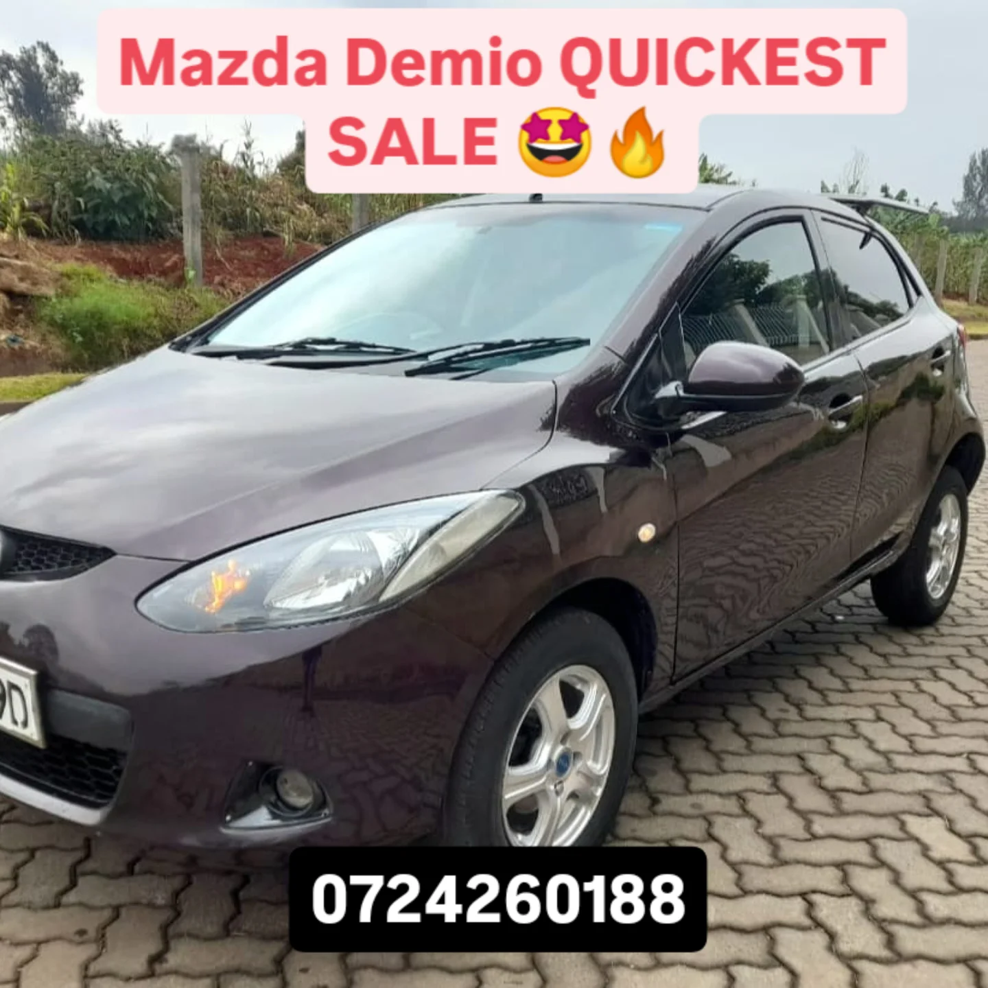 Mazda Demio QUICK SALE You Pay 30% Deposit Hire purchase installments UpTo 70% financing/finance NO CRB STATUS CHECK Trade in OK 🔥