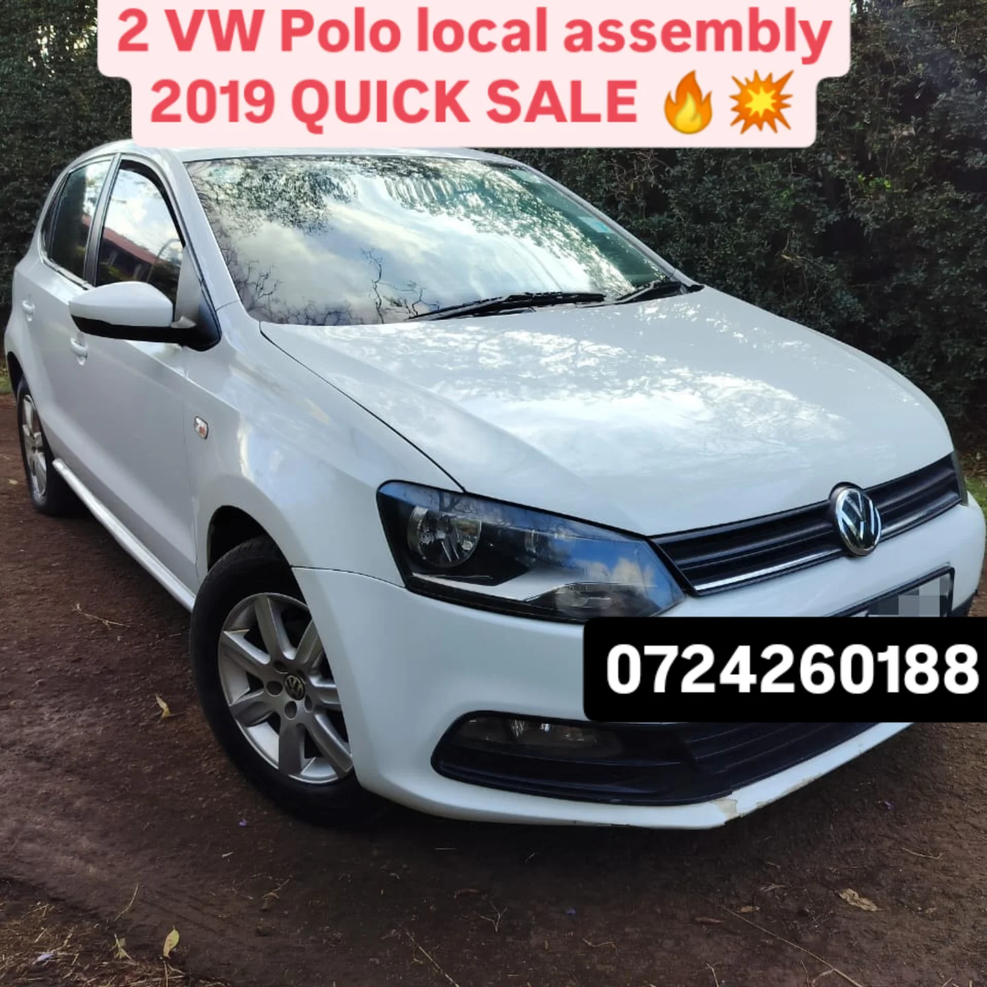 2019 Volkswagen Polo Vivo Local QUICK SALE You Pay 30% Deposit Hire purchase installments UpTo 70% financing/finance NO CRB STATUS CHECK Trade in OK New