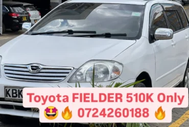 Toyota FIELDER 510k ONLY 🔥 QUICK SALE You Pay 30% Deposit Hire purchase installments UpTo 70% financing/finance NO CRB STATUS CHECK Trade in OK EXCLUSIVE