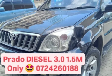 Toyota Land-Cruiser Prado J-120 Diesel 1.5M Only QUICK SALE You Pay 30% Deposit Hire purchase installments UpTo 70% financing/finance NO CRB STATUS CHECK Trade in OK EXCLUSIVE