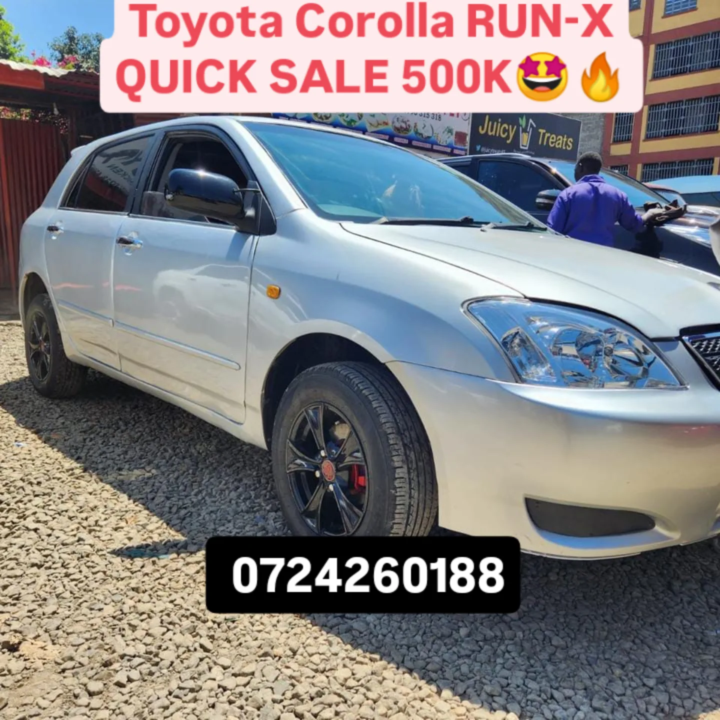 Toyota Corolla RUN-X ALLEX QUICK SALE You Pay 30% Deposit Hire purchase installments UpTo 70% financing/finance NO CRB STATUS CHECK Trade in OK EXCLUSIVE