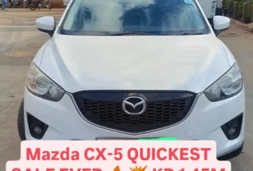 MAZDA CX-5 QUICK SALE You Pay 30% Deposit Hire purchase installments UpTo 70% financing/finance NO CRB STATUS CHECK Trade in OK New Shape