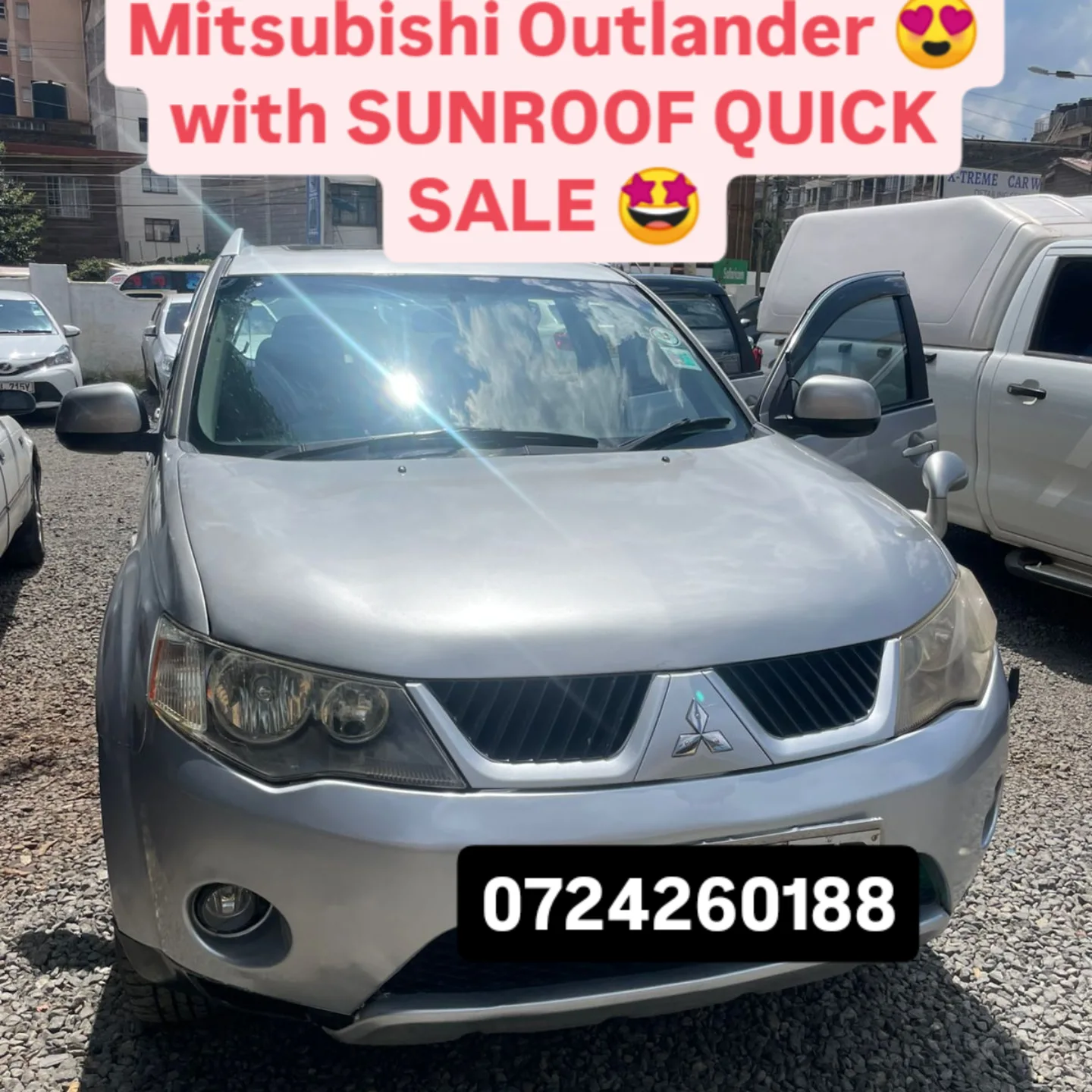 Mitsubishi Outlander With SUNROOF QUICK SALE You Pay 30% Deposit Hire purchase installments UpTo 70% financing/finance NO CRB STATUS CHECK Trade in OK EXCLUSIVE