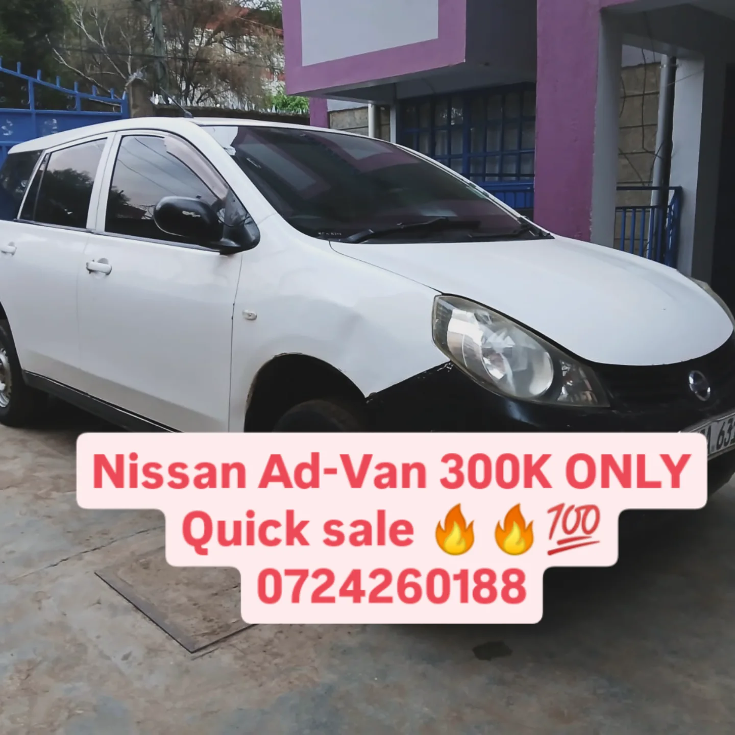 Nissan Ad-Van 300K Only 🤩 QUICK SALE You Pay 30% Deposit Hire purchase installments UpTo 70% financing/finance NO CRB STATUS CHECK Trade in OK EXCLUSIVE