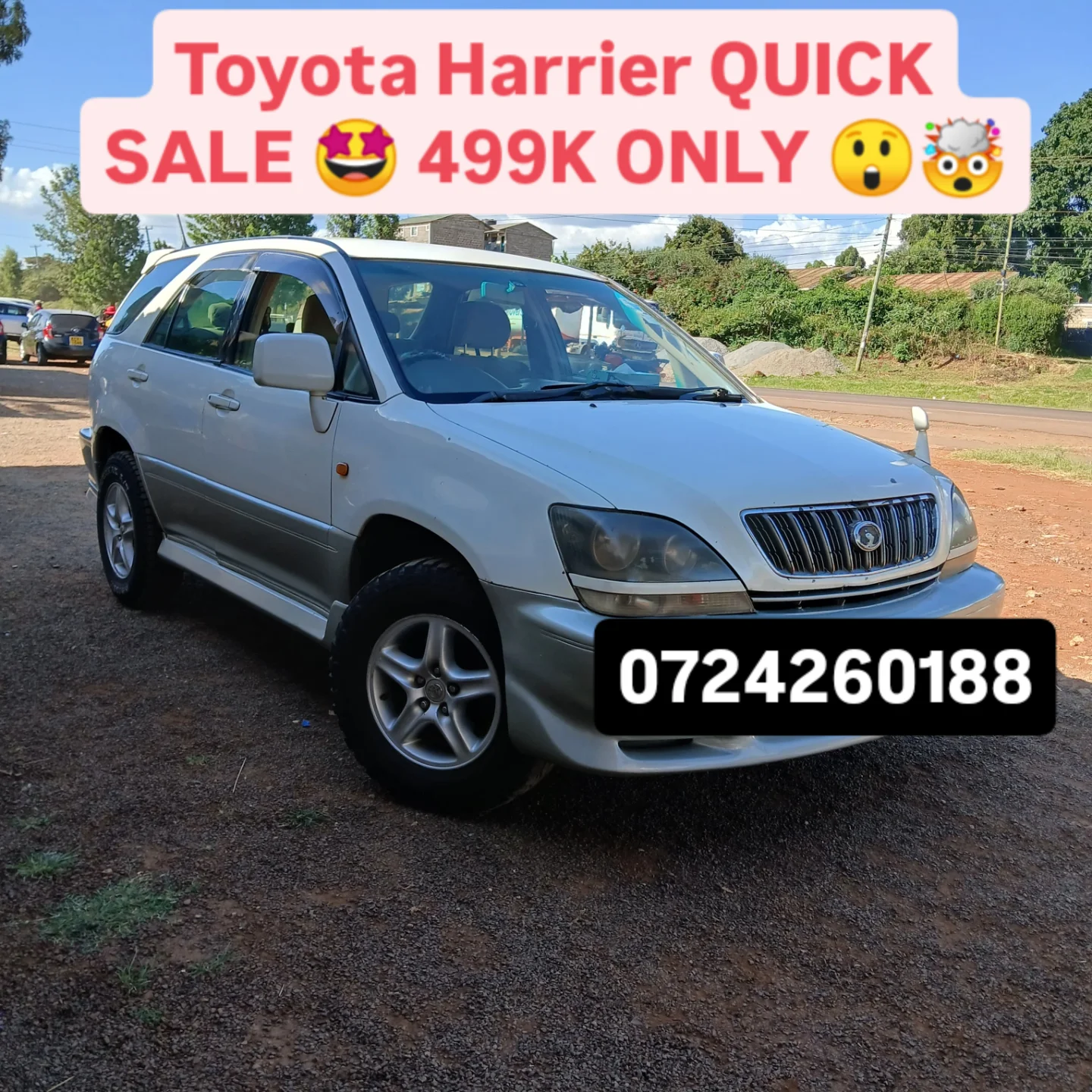 Toyota Harrier 499k ONLY QUICK SALE You Pay 30% Deposit Hire purchase installments UpTo 70% financing/finance NO CRB STATUS CHECK Trade in OK EXCLUSIVE