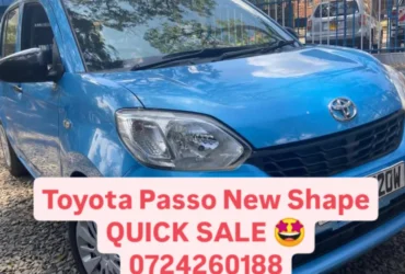 Toyota Passo New-shape QUICK SALE You Pay 30% Deposit Hire purchase installments UpTo 70% financing/finance NO CRB STATUS CHECK Trade in OK