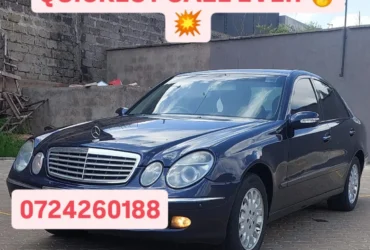 MERCEDES BENZ E240 E class QUICK SALE You Pay 30% Deposit Hire purchase installments UpTo 70% financing/finance NO CRB STATUS CHECK Trade in OK