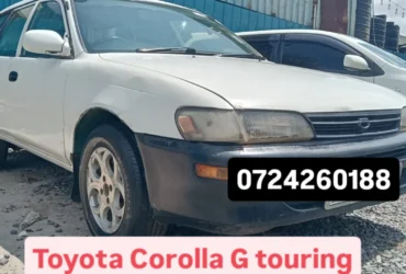 Toyota Corolla G touring station wagon QUICK SALE QUICK SALE You Pay 30% Deposit Hire purchase installments UpTo 70% financing/finance NO CRB STATUS CHECK Trade in OK New