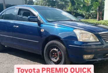 TOYOTA PREMIO 240 QUICK SALE QUICK SALE You Pay 30% Deposit Hire purchase installments UpTo 70% financing/finance NO CRB STATUS CHECK Trade in OK