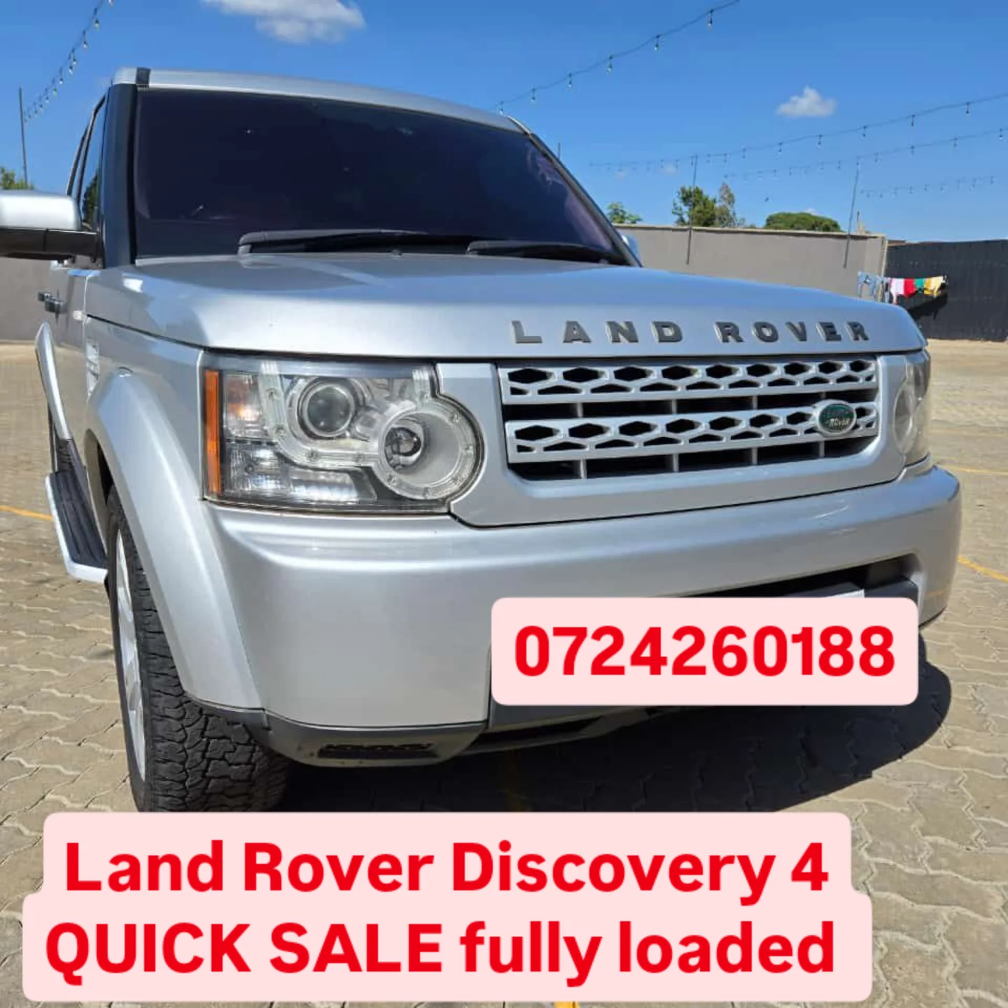 Car/motor vehicle Cars For Sale in Kenya-LAND ROVER Discovery DISCO 4 QUICK SALE You Pay 30% Deposit Hire purchase installments UpTo 70% financing/finance NO CRB STATUS CHECK Trade in OK 9