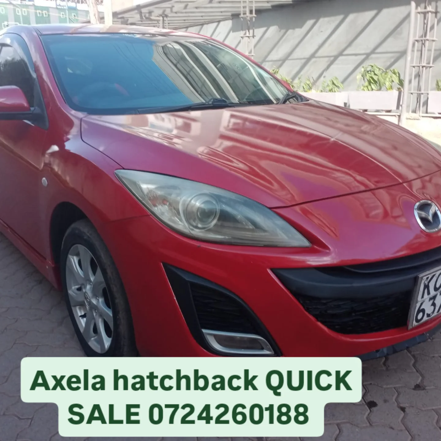 MAZDA AXELA QUICK SALE You Pay 30% Deposit Hire purchase installments UpTo 70% financing/finance NO CRB STATUS CHECK Trade in OK