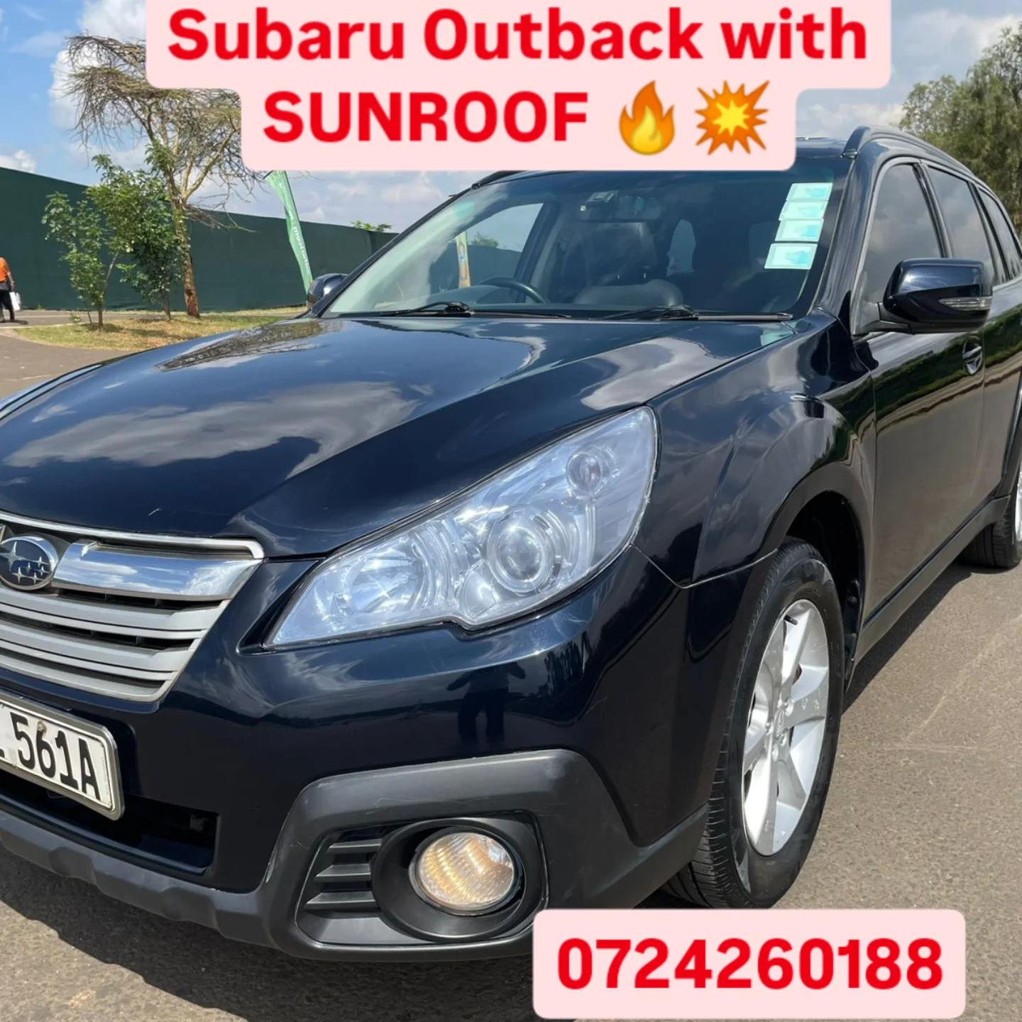 Subaru Outback with Sunroof QUICK SALE You Pay 30% Deposit Hire purchase installments UpTo 70% financing/finance NO CRB STATUS CHECK Trade in OK