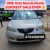 Car/motor vehicle Cars For Sale in Kenya-Mazda Demio KCU 300K ONLY 😲 🤯 QUICK SALE You Pay 30% Deposit Hire purchase installments HP UpTo 70% financing/finance NO CRB STATUS CHECK Trade in OK