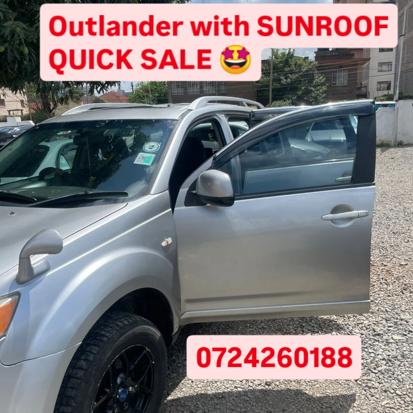 Mitsubishi Outlander with SUNROOF QUICK SALE You Pay 30% Deposit Hire purchase installments HP UpTo 70% financing/finance NO CRB STATUS CHECK Trade in OK