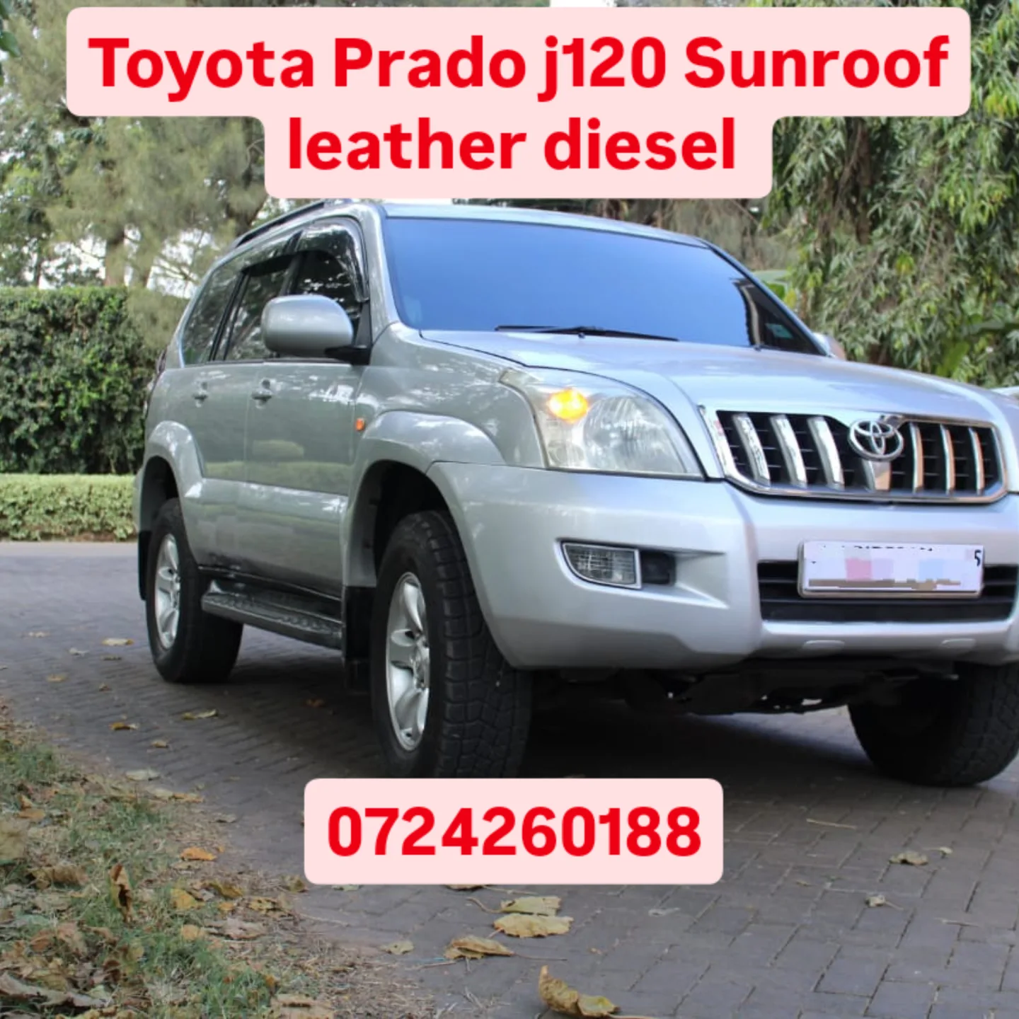 TOYOTA LAND-CRUISER PRADO with SUNROOF QUICK SALE You Pay 30% Deposit Hire purchase installments HP UpTo 70% financing/finance NO CRB STATUS CHECK Trade in OK