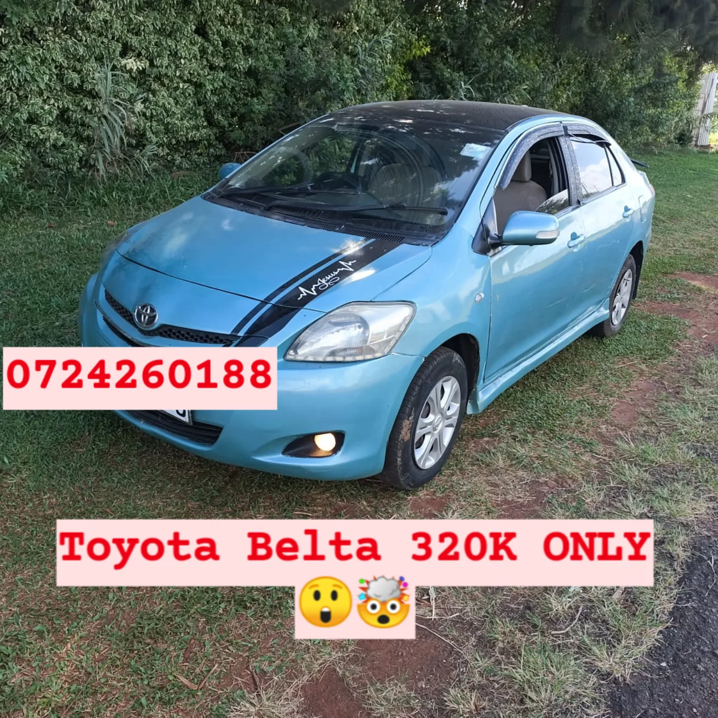 TOYOTA BELTA 320K ONLY 😲 🔥 QUICK SALE You Pay 30% Deposit Hire purchase installments HP UpTo 70% financing/finance NO CRB STATUS CHECK Trade in OK