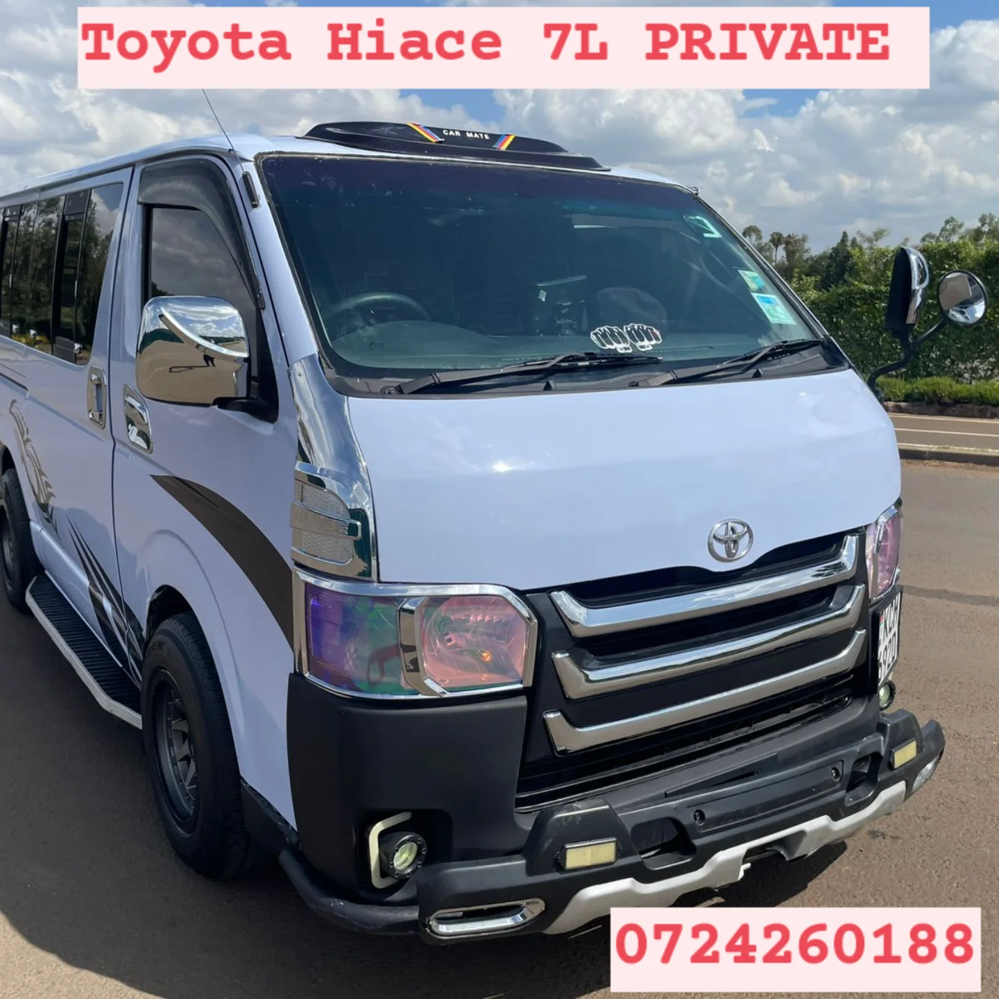 Toyota Hiace Private 7L QUICK SALE You Pay 30% Deposit Hire purchase installments HP UpTo 70% financing/finance NO CRB STATUS CHECK Trade in