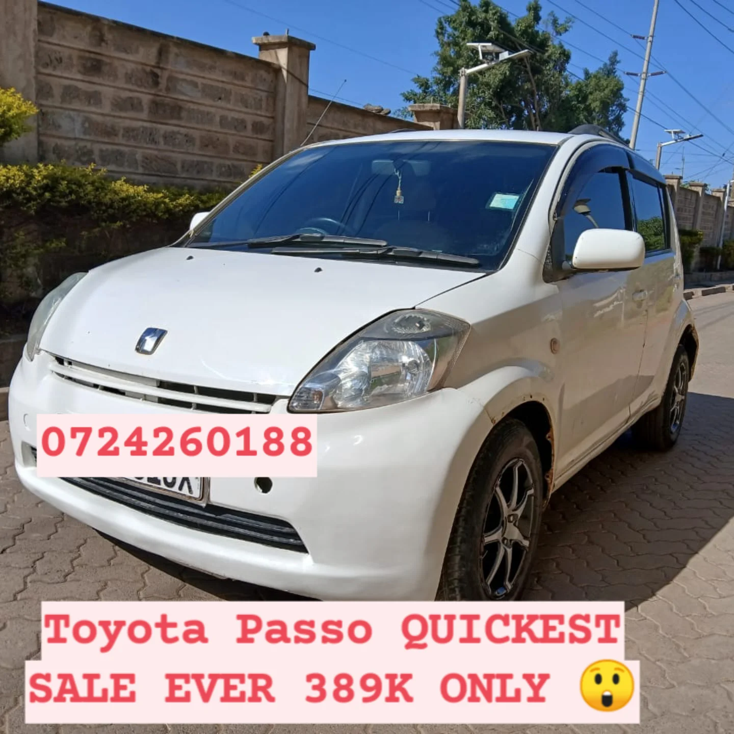 Toyota Passo 380K Only 🤩 😋 QUICK SALE You Pay 30% Deposit Hire purchase installments HP UpTo 70% financing/finance NO CRB STATUS CHECK Trade in OK New