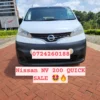 Car/motor vehicle Cars For Sale in Kenya-NISSAN NV-200 QUICK SALE You Pay 30% Deposit Hire purchase installments HP UpTo 70% financing/finance NO CRB STATUS CHECK Trade in OK 8