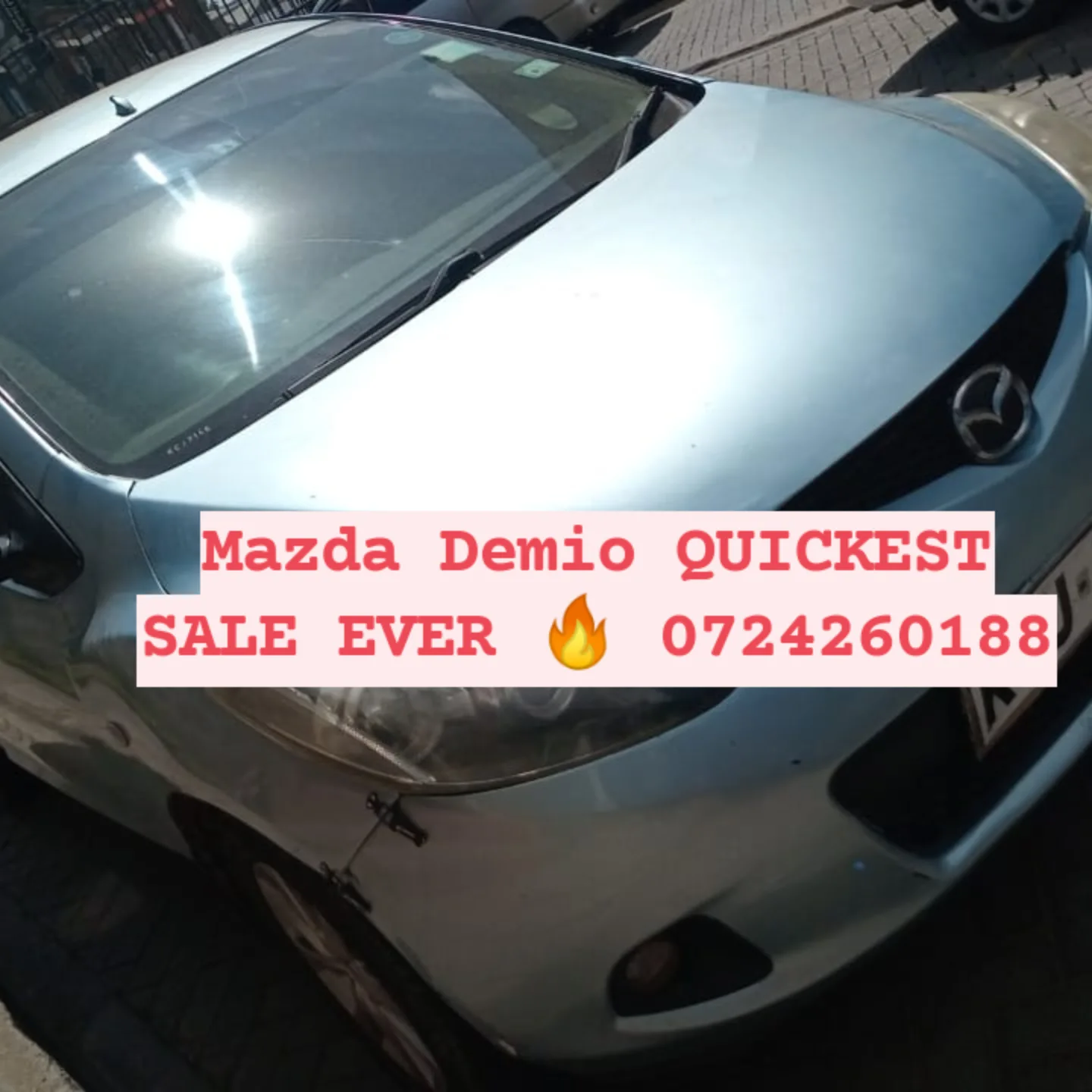 Mazda DEMIO New shape 380k Only 🔥 QUICK SALE You Pay 30% Deposit Hire purchase installments HP UpTo 70% financing/finance NO CRB STATUS CHECK Trade in OK