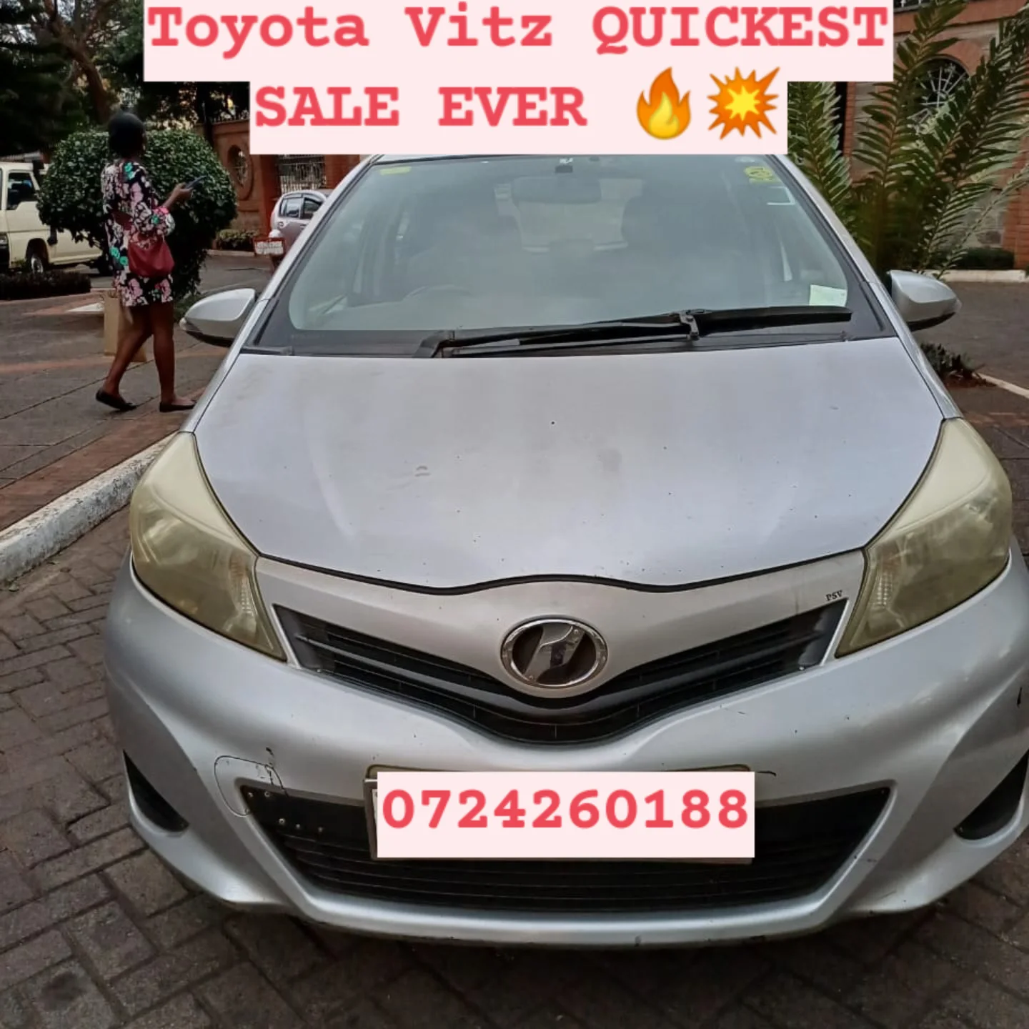 Toyota Vitz QUICK SALE You Pay 30% Deposit Hire purchase installments HP UpTo 70% financing/finance NO CRB STATUS CHECK Trade in OK 1.0