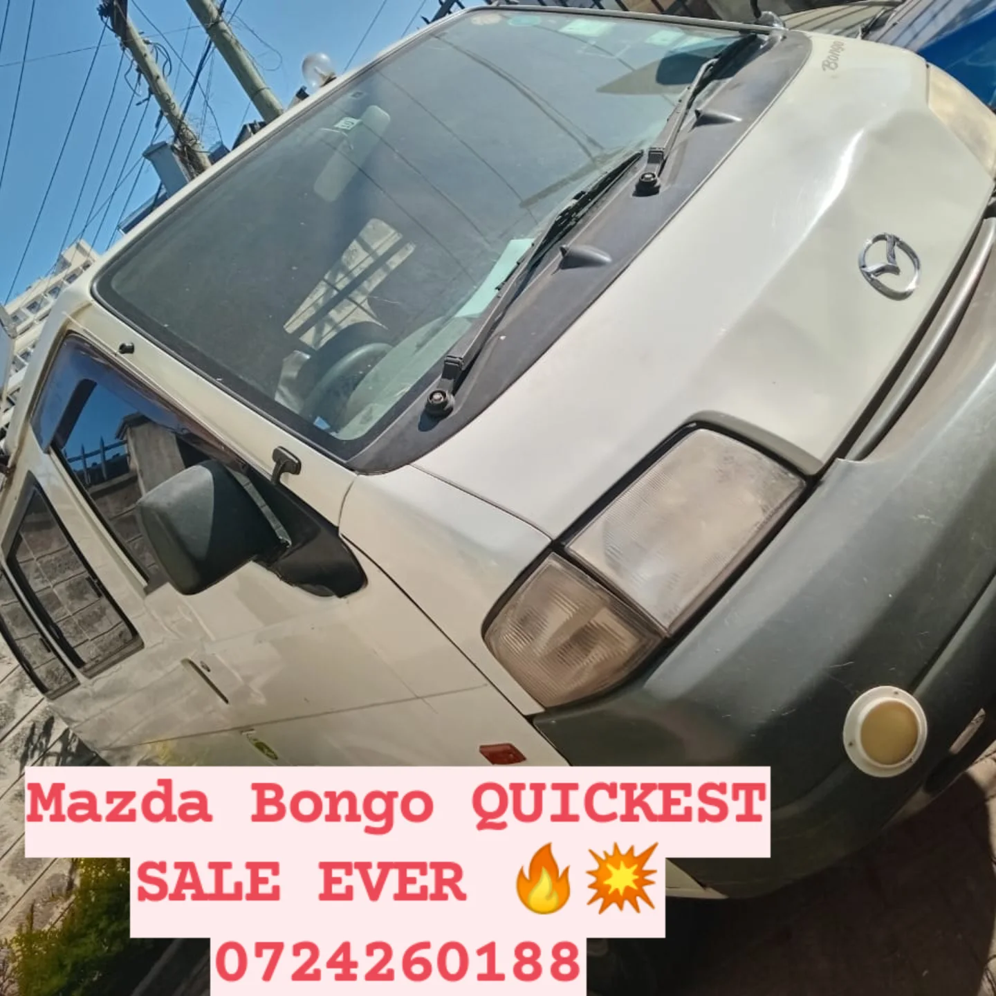 Mazda Bongo Clean 2012 430K Only 🤩 🔥 QUICK SALE You Pay 30% Deposit Hire purchase installments HP UpTo 70% financing/finance NO CRB STATUS CHECK Trade in OK