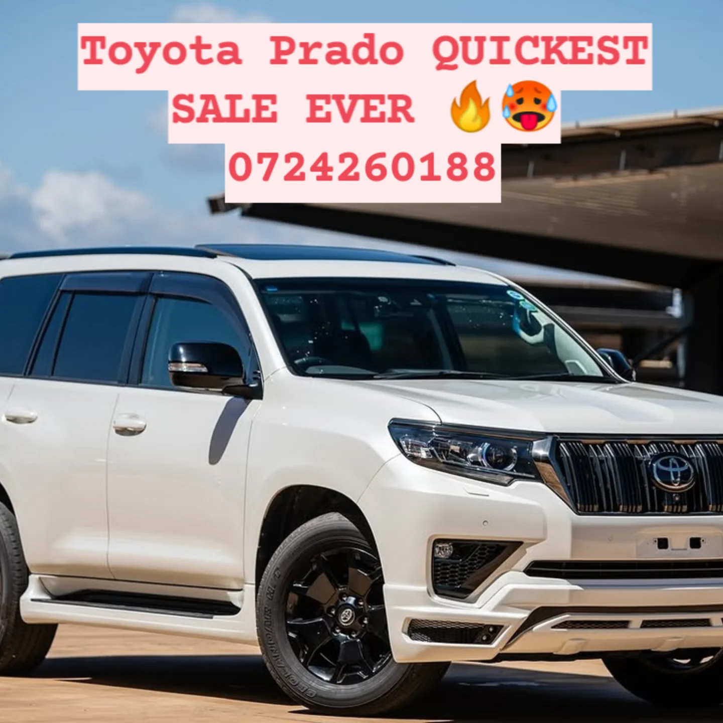 Toyota Land-Cruiser Prado 30k km New Arrival Fully loaded QUICK SALE You Pay 30% Deposit Hire purchase installments HP UpTo 70% financing/finance NO CRB STATUS CHECK Trade in OK 2020 DIESEL