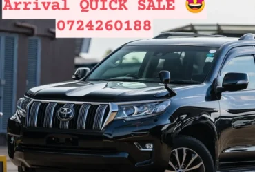 Toyota Land-Cruiser Prado New shape New Arrival Fully loaded DIESEL Black beauty QUICK SALE You Pay 30% Deposit Hire purchase installments HP UpTo 70% financing/finance NO CRB STATUS CHECK Trade in OK