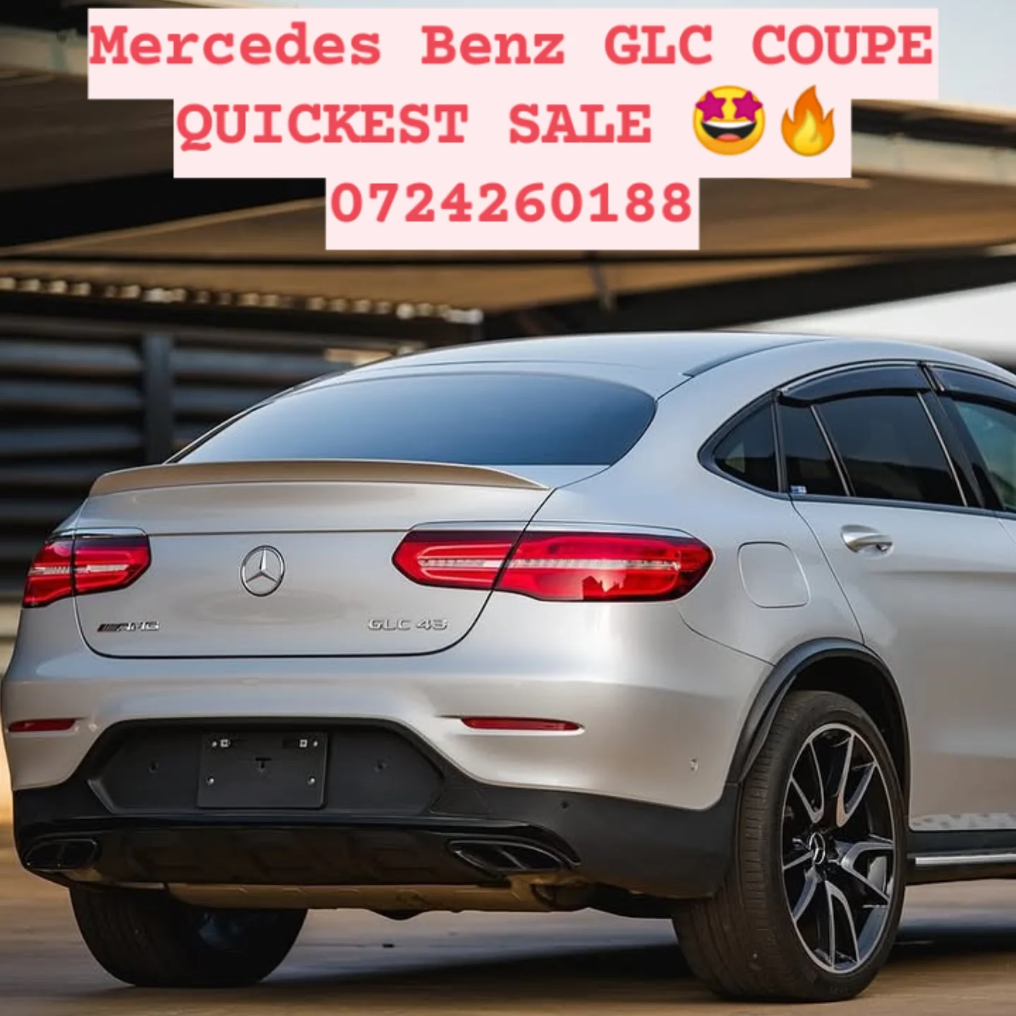 Mercedes Benz GLC AMG COUPE 43 New Arrival Fully loaded QUICK SALE You Pay 30% Deposit Hire purchase installments HP UpTo 70% financing/finance NO CRB STATUS CHECK Trade in OK