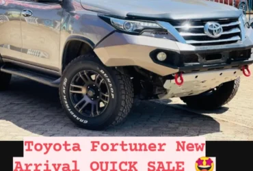 Toyota Fortuner New Arrival QUICK SALE You Pay 30% Deposit Hire purchase installments HP UpTo 70% financing/finance NO CRB STATUS CHECK Trade in OK EXCLUSIVE