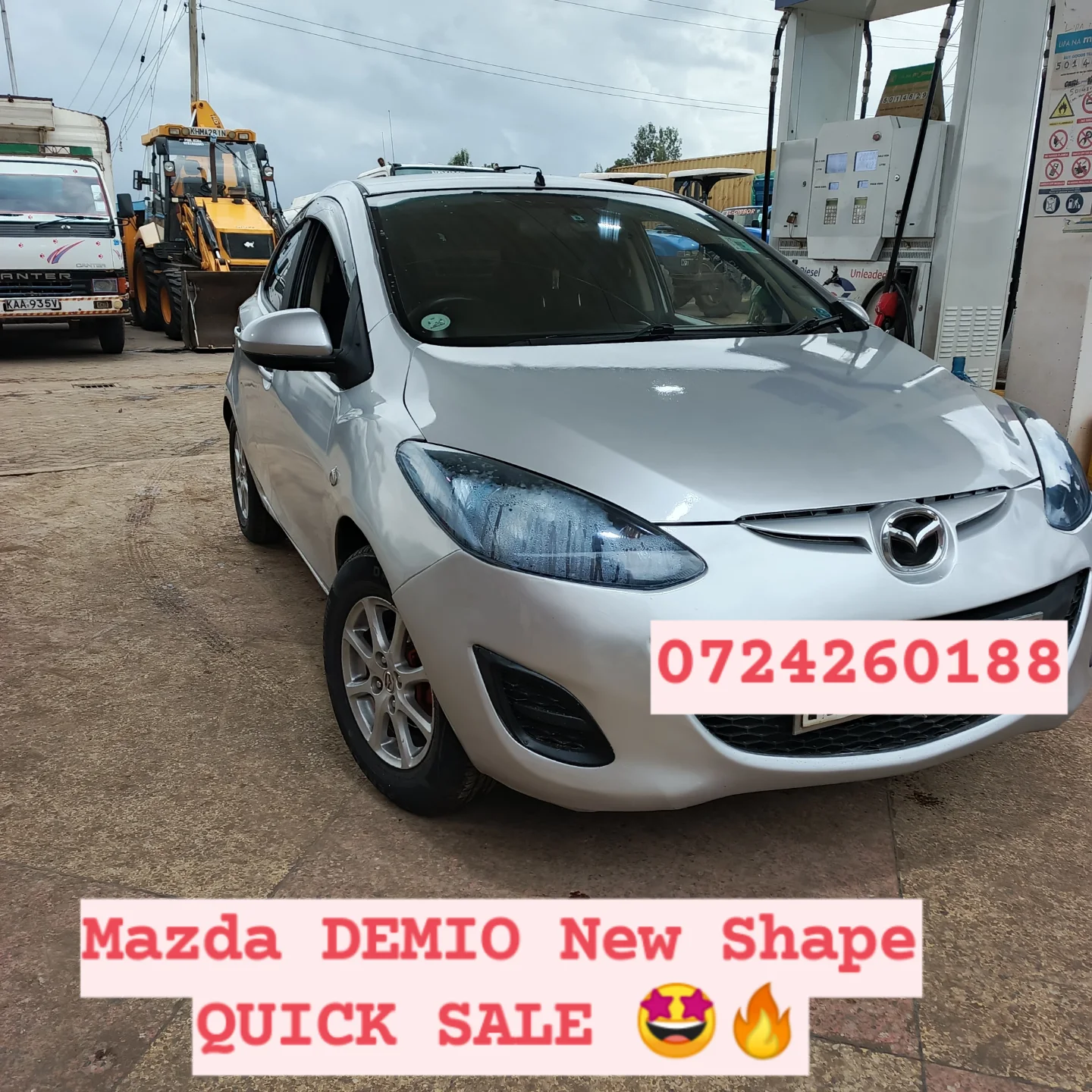 Mazda Demio New Shape 490k Only QUICK SALE You Pay 30% Deposit Hire purchase installments HP UpTo 70% financing/finance NO CRB STATUS CHECK Trade in OK EXCLUSIVE