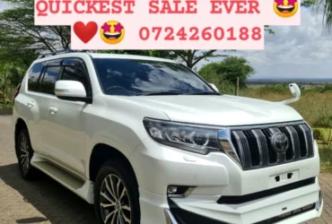 Toyota Land-Cruiser Prado TZ-G FULLY LOADED QUICK SALE You Pay 30% Deposit Hire purchase installments HP UpTo 70% financing/finance NO CRB STATUS CHECK Trade in OK 2018