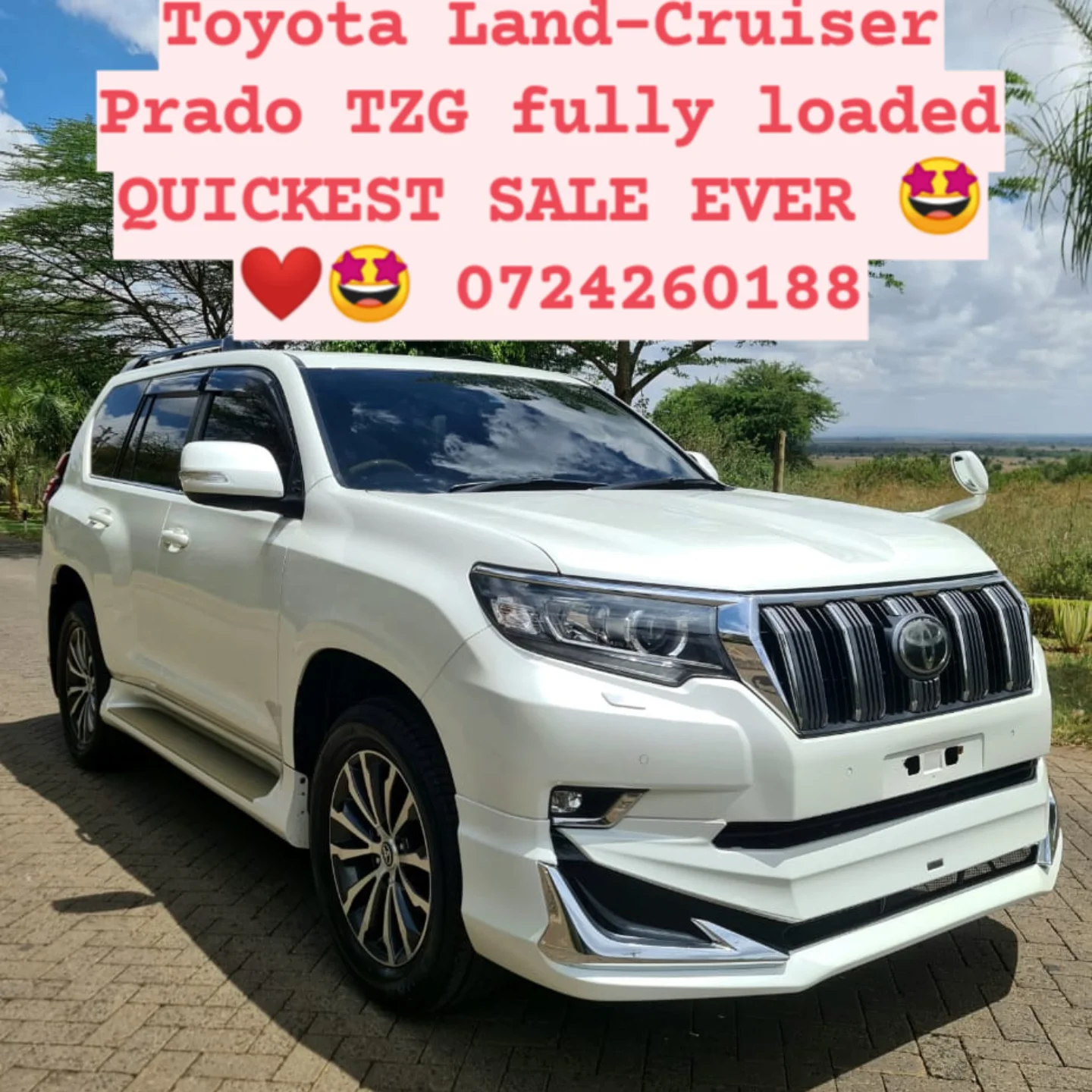 Toyota Land-Cruiser Prado TZ-G FULLY LOADED QUICK SALE You Pay 30% Deposit Hire purchase installments HP UpTo 70% financing/finance NO CRB STATUS CHECK Trade in OK 2018