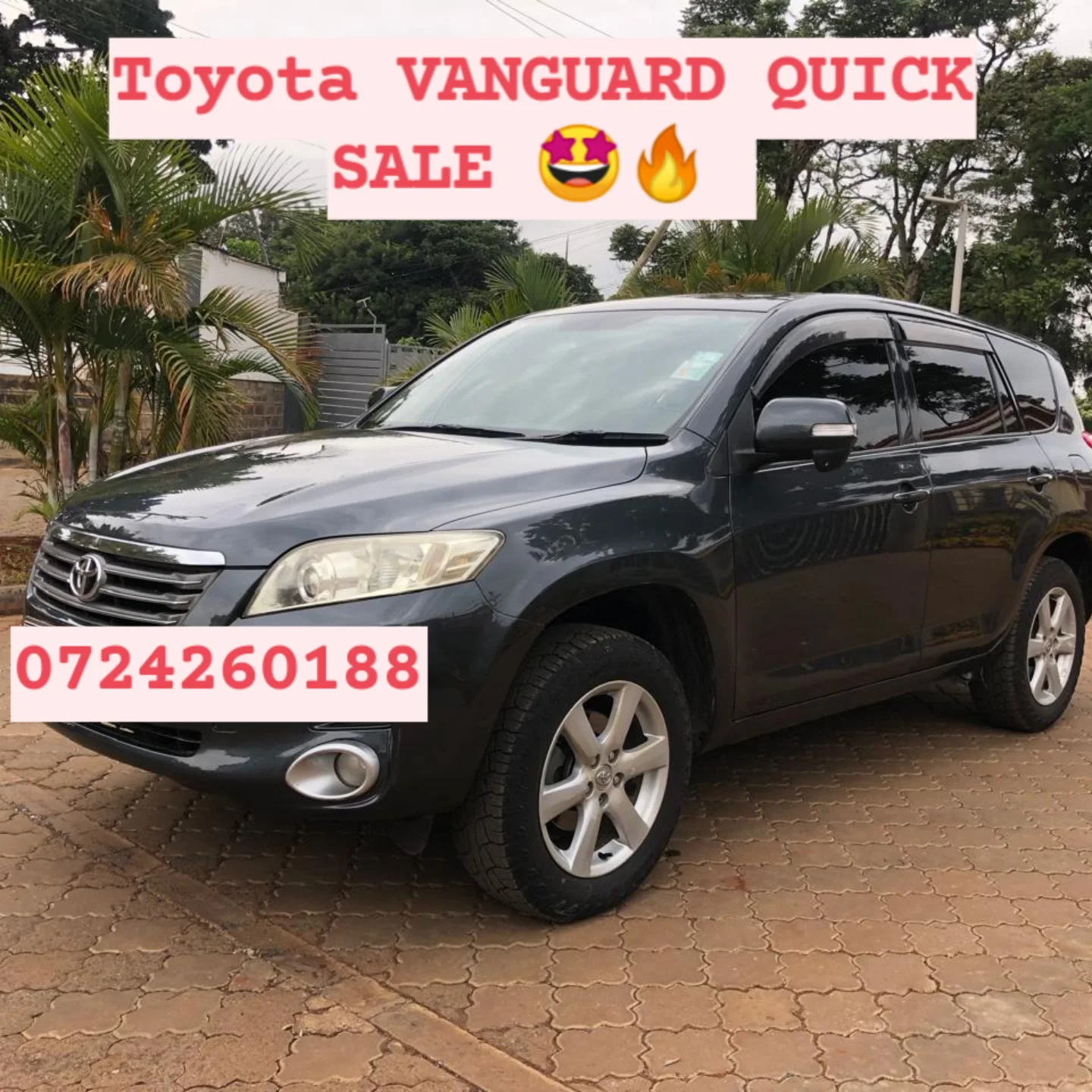 Toyota Vanguard 7 SEATER QUICK SALE You Pay 30% Deposit Hire purchase installments HP UpTo 70% financing/finance NO CRB STATUS CHECK Trade in OK