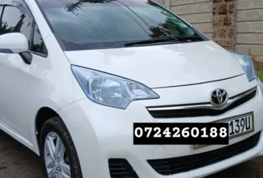 Toyota Ractis New Shape QUICK SALE You Pay 30% Deposit Hire purchase installments HP UpTo 70% financing/finance NO CRB STATUS CHECK Trade in OK EXCLUSIVE