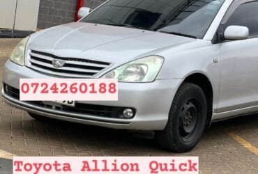 TOYOTA ALLION 240 QUICK SALE You Pay 30% Deposit Hire purchase installments HP UpTo 70% financing/finance NO CRB STATUS CHECK Trade in OK