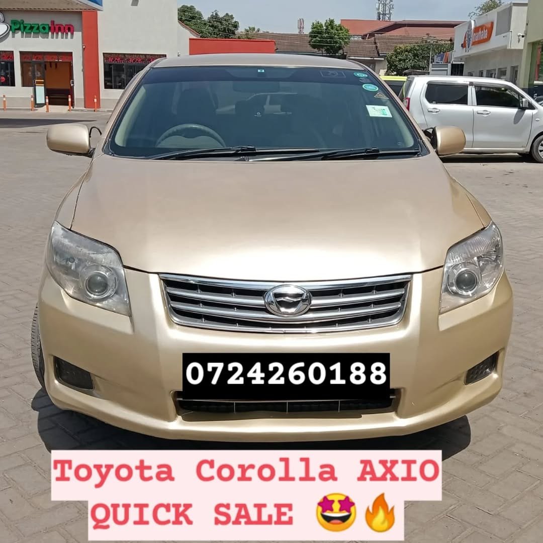 TOYOTA Corolla AXIO QUICK SALE You Pay 30% Deposit Hire purchase installments HP UpTo 70% financing/finance NO CRB STATUS CHECK Trade in OK EXCLUSIVE