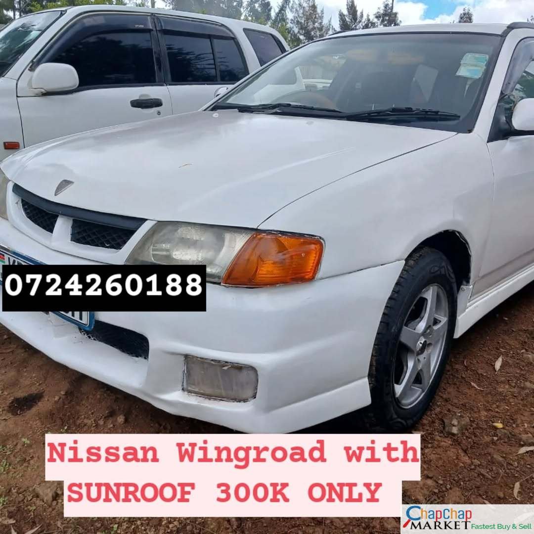 Nissan Wingroad with SUNROOF 300k ONLY QUICK SALE You Pay 30% Deposit Hire purchase installments HP UpTo 70% financing/finance NO CRB STATUS CHECK Trade in OK