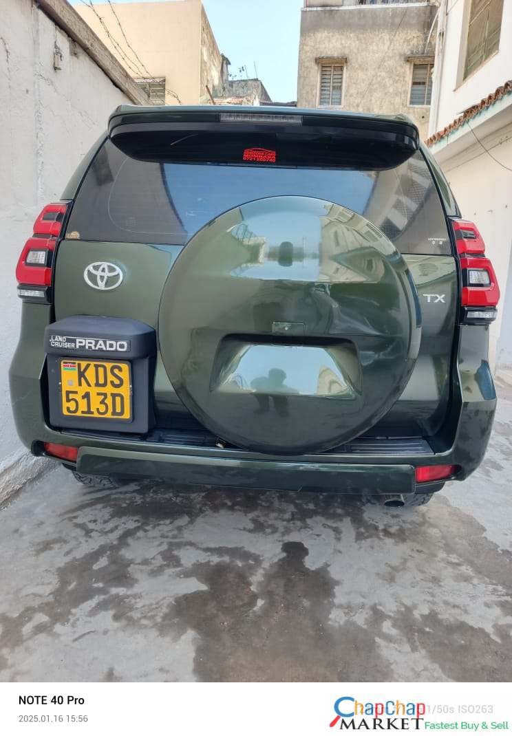 Toyota Land-Cruiser Prado Sunroof 7 seater Diesel j150 in MOMBASA QUICK SALE You Pay 30% Deposit Hire purchase installments HP UpTo 70% financing/finance NO CRB STATUS CHECK Trade in OK