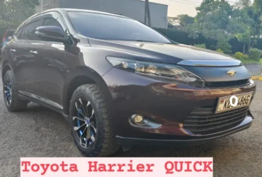 Toyota Harrier New shape with Sunroof QUICK SALE You Pay 30% Deposit Hire purchase installments HP UpTo 70% financing/finance NO CRB STATUS CHECK Trade in OK