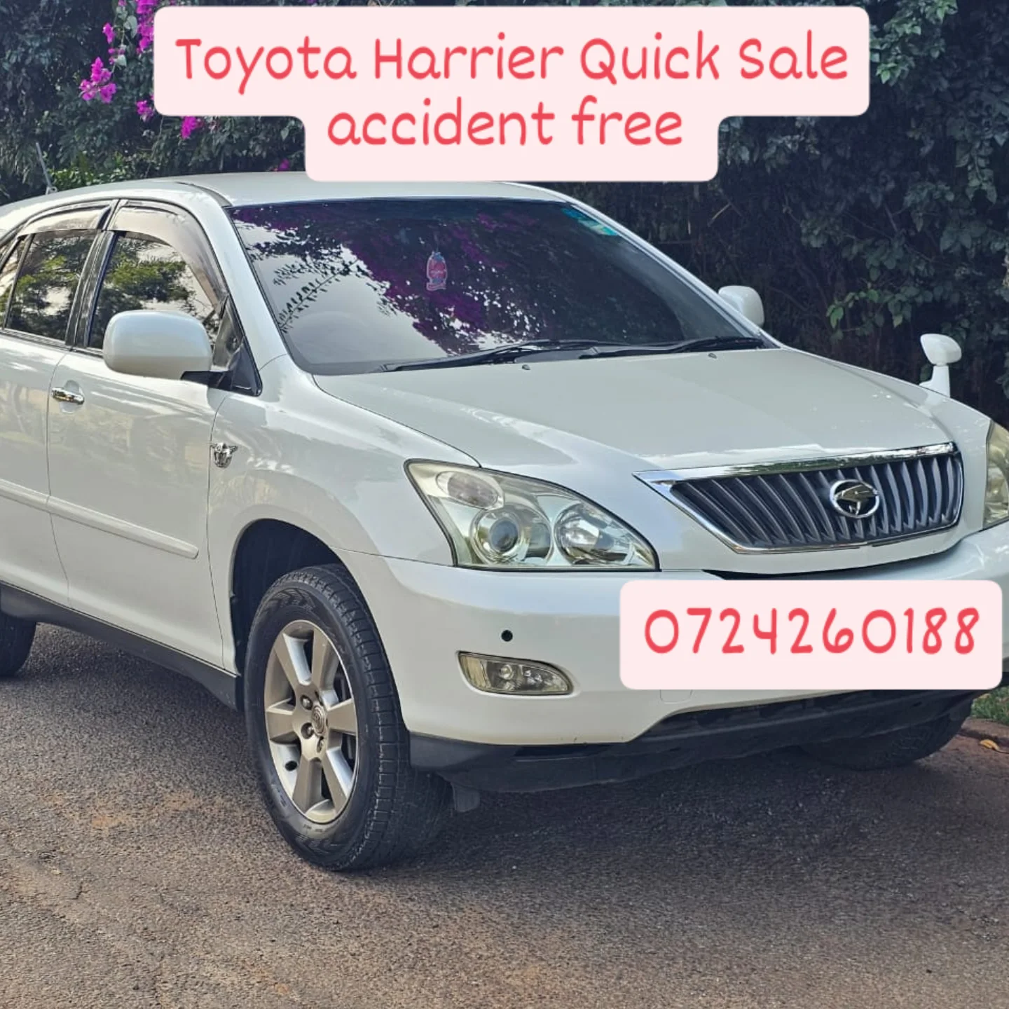 TOYOTA HARRIER QUICK SALE You Pay 30% Deposit Hire purchase installments HP UpTo 70% financing/finance NO CRB STATUS CHECK Trade in OK 2.4L