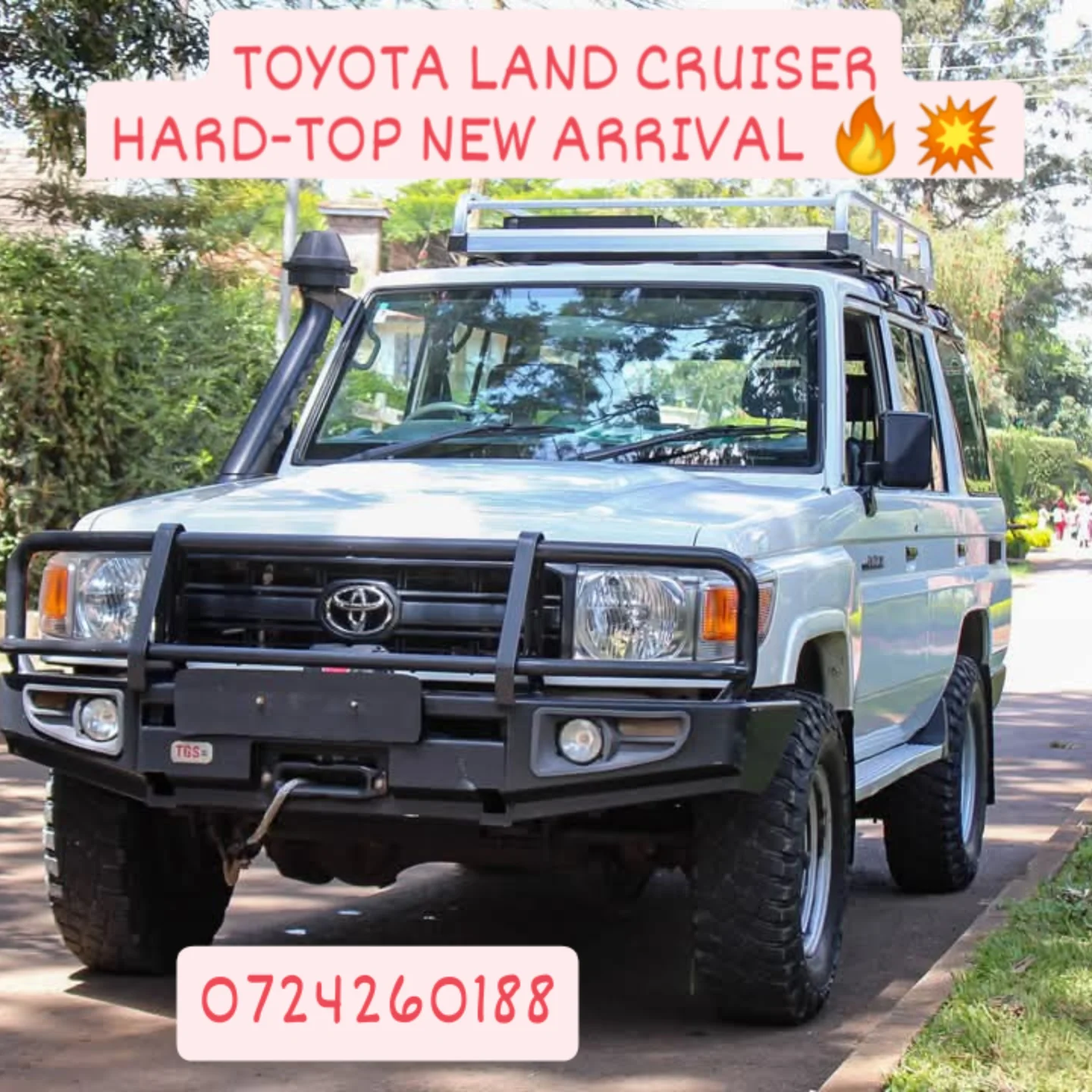 Toyota Land-Cruiser Hard-top QUICK SALE You Pay 30% Deposit Hire purchase installments HP UpTo 70% financing/finance NO CRB STATUS CHECK Trade in OK