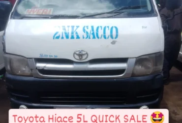 Toyota Hiace QUICK SALE You Pay 30% Deposit Hire purchase installments HP UpTo 70% financing/finance NO CRB STATUS CHECK Trade in OK