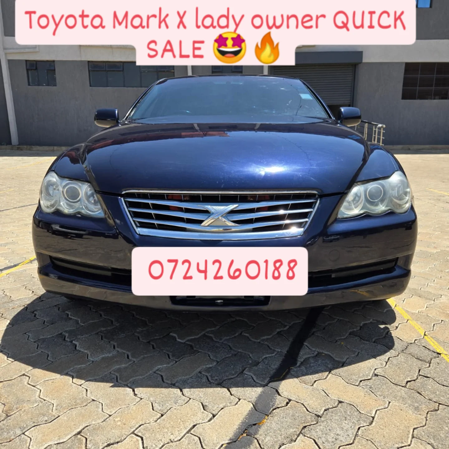 TOYOTA MARK X  lady owner QUICK SALE You Pay 30% Deposit Hire purchase installments HP UpTo 70% financing/finance NO CRB STATUS CHECK Trade in OK clean