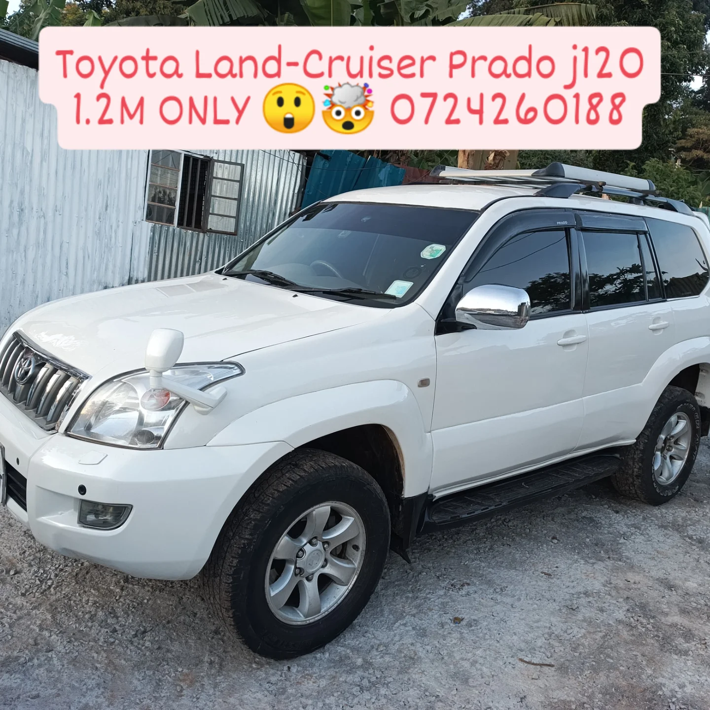 Toyota Land-Cruiser Prado j-120 1.2M ONLY 😲 🤯 QUICK SALE You Pay 30% Deposit Hire purchase installments HP UpTo 70% financing/finance NO CRB STATUS CHECK Trade in OK