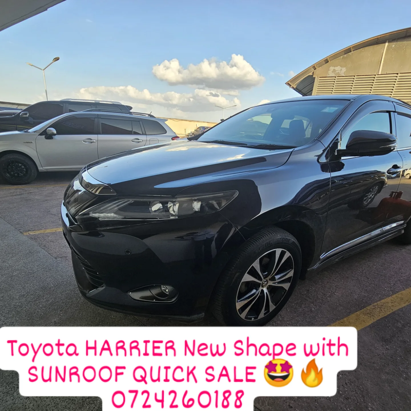 Toyota Harrier with SUNROOF New Arrival New Shape QUICK SALE You Pay 30% Deposit Hire purchase installments HP UpTo 70% financing/finance NO CRB STATUS CHECK Trade in OK