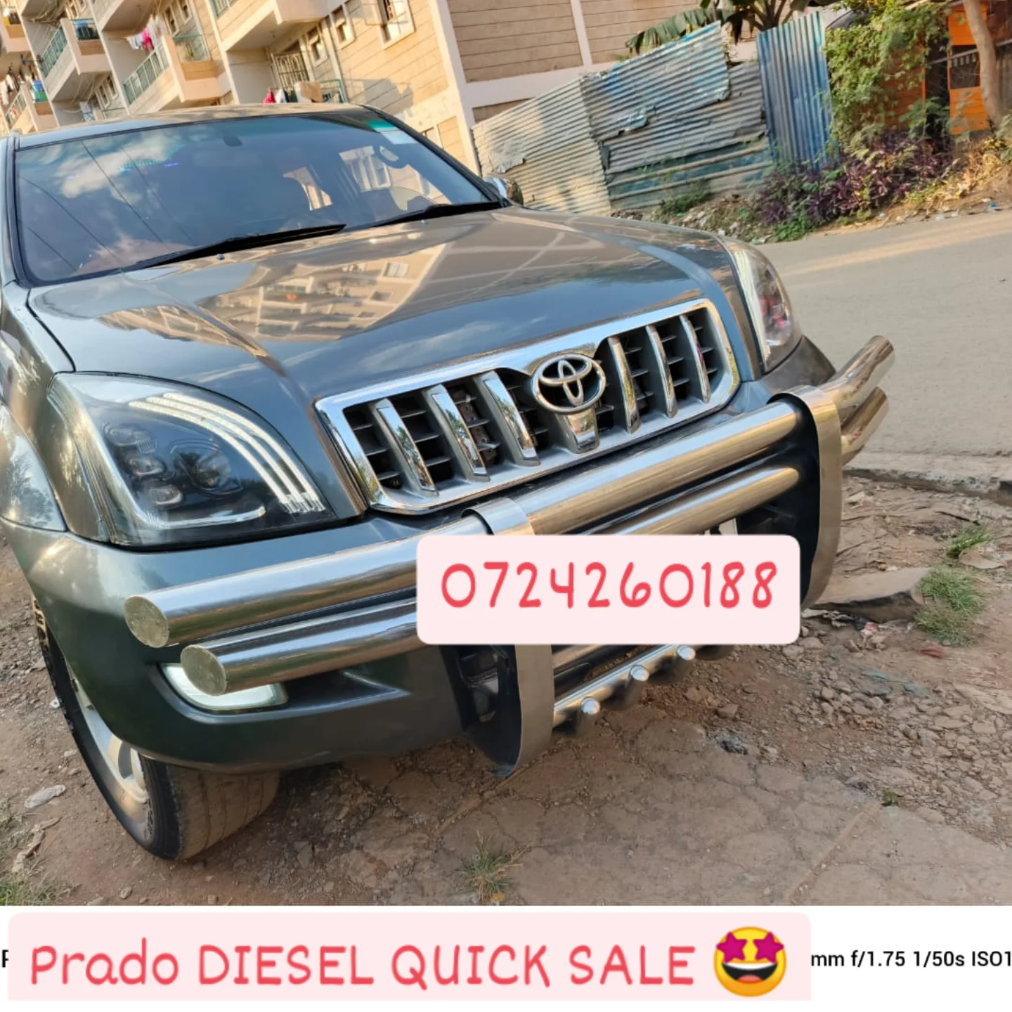 Toyota Land-Cruiser Prado CLEAN Diesel in MOMBASA QUICK SALE You Pay 30% Deposit Hire purchase installments HP UpTo 70% financing/finance NO CRB STATUS CHECK Trade in OK