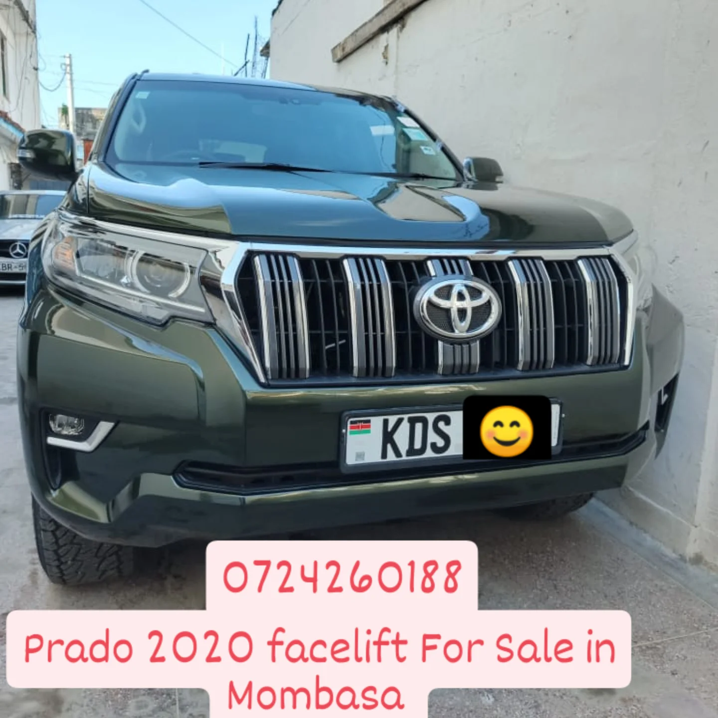 Toyota Land-Cruiser Prado Sunroof 7 seater Diesel j150 in MOMBASA QUICK SALE You Pay 30% Deposit Hire purchase installments HP UpTo 70% financing/finance NO CRB STATUS CHECK Trade in OK