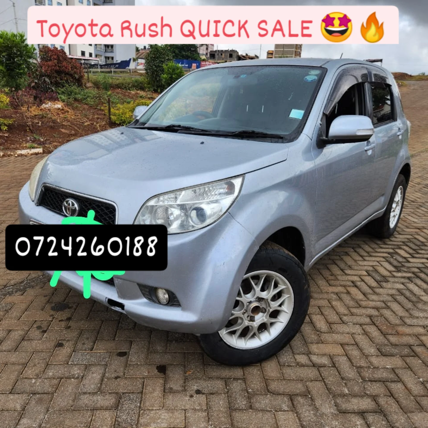 Toyota Rush QUICK SALE You Pay 30% Deposit Hire purchase installments HP UpTo 70% financing/finance NO CRB STATUS CHECK Trade in OK 4wd